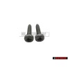 2x Genuine VW Fillister Hd. 