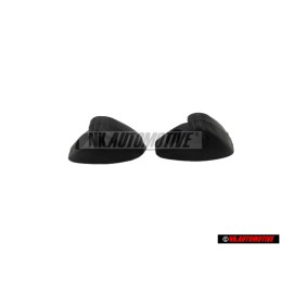 2x Genuine VW Sun Visor Retainer Clip Black - 171857559 01C