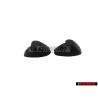 2x Genuine VW Sun Visor Retainer Clip Black - 171857559 01C