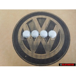 4x Genuine VW Cover Cap For Bolt Ermine (White) - 311867169 90X