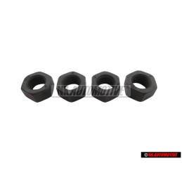4x Genuine VW Hexagon Nut - N 0111331