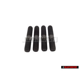 4x Genuine VW Threaded Pin - N0444082