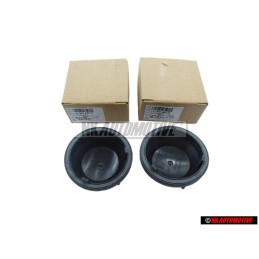 2x Genuine VW Cover Cap - 1J1941607H