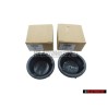 2x Genuine VW Cover Cap - 1J1941607H