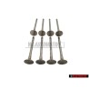 8x Genuine VW Exhaust Valve - 051109611B