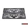2x VW Classic Parts Licence Plate Holder Volkswagen Classic - ZCP902933