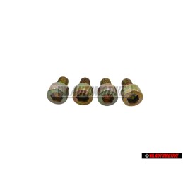 4x Genuine VW Socket Head Bolt With Hexagon Socket Head - N 0147506