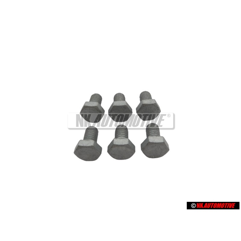 6x Genuine VW Hexagon Bolt - N 90529301