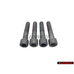 4x Genuine Audi Socket Head Bolt With Hexagon Socket Head - N 10043602