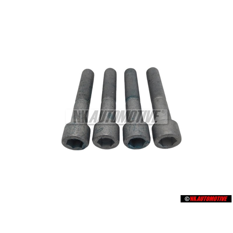 4x Genuine Audi Socket Head Bolt With Hexagon Socket Head - N 10043602