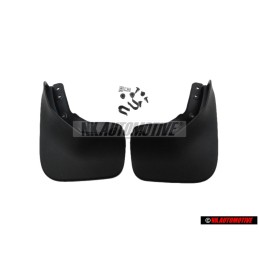 Genuine VW 1 Set Rear Mud Flaps (Left And Right) - 5C6075101A