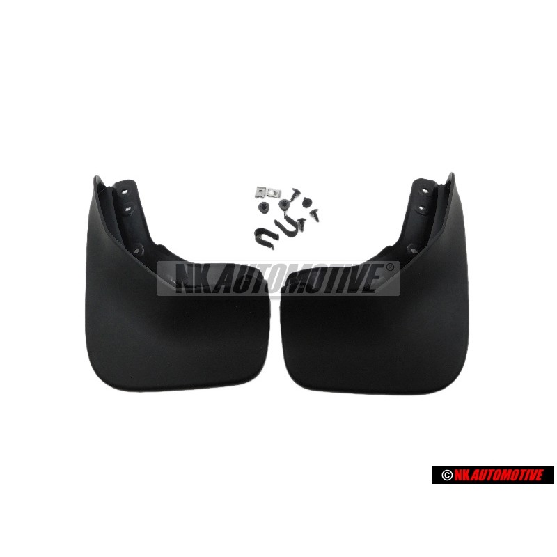 Genuine VW 1 Set Rear Mud Flaps (Left And Right) - 5C6075101A