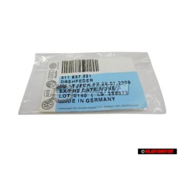 Genuine VW Door Handle Torsion Spring - 311837221