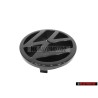 Genuine VW Front Grill Badge Emblem Black - 251853601A