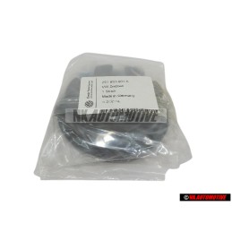 Genuine VW Front Grill Badge Emblem Black - 251853601A