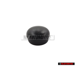 Genuine VW Wiper Arm Shaft Nut Cover Cap Black - 133955435
