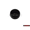 Genuine VW Wiper Arm Shaft Nut Cover Cap Black - 133955435