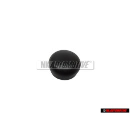 Genuine VW Wiper Arm Shaft Nut Cover Cap Black - 133955435