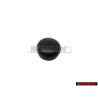 Genuine VW Wiper Arm Shaft Nut Cover Cap Black - 133955435