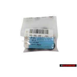 Genuine VW Wiper Arm Shaft Nut Cover Cap Black - 133955435