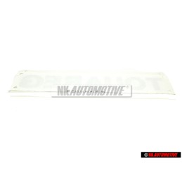Genuine VW TOUAREG Rear Trunk Boot Badge Emblem - 7L6853687 739