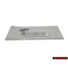 Genuine VW TOUAREG Rear Trunk Boot Badge Emblem - 7L6853687 739