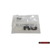 Genuine VW R5 Rear Boor Badge Emblem Chrome - 7L6853675