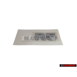 Genuine VW R5 Rear Boor Badge Emblem Chrome - 7L6853675