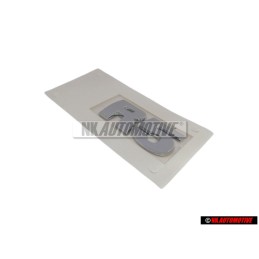 Genuine VW R5 Rear Boor Badge Emblem Chrome - 7L6853675