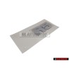 Genuine VW R5 Rear Boor Badge Emblem Chrome - 7L6853675