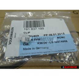 Genuine VW Tailgate Operating Pull Rod Locking Pin Clip - 191837199