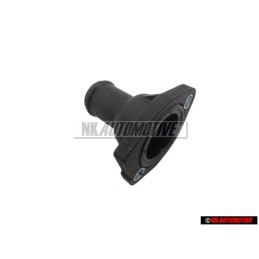 Genuine VW Cylinderhead Coolant Hose Side Flange w Seal - 026121144E
