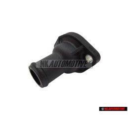 Genuine VW Cylinderhead Coolant Hose Side Flange w Seal - 026121144E