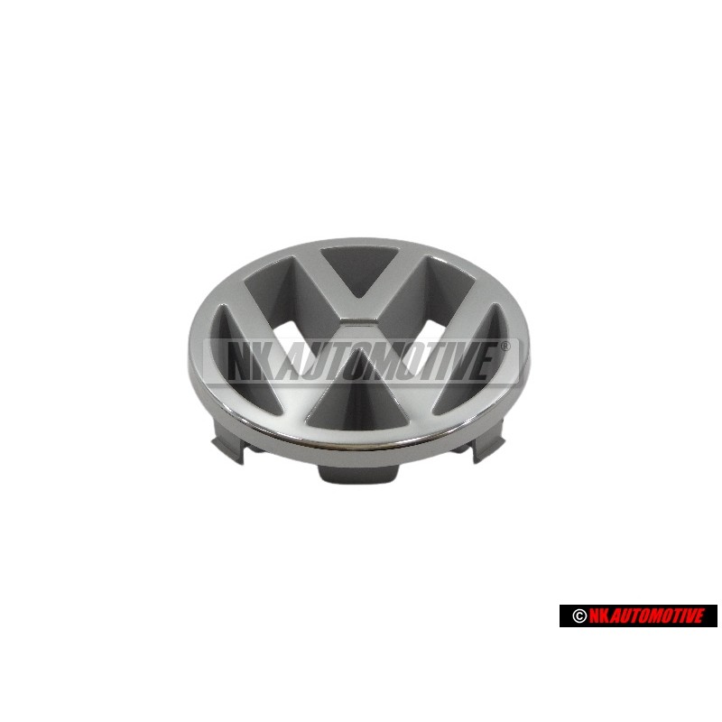 Genuine VW Front Grill Badge Chrome 1988-1992 - 251853601