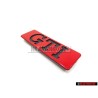 Genuine VW GTI Side Door Trim Badge Emblem Red Black - 191853714 QN5