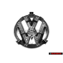 Genuine VW Front Grill Badge Emblem Chrome - 1J5853601 ULM