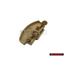Genuine VW Arm Rest Catch Button Light Beige - 3B0868445 Q70