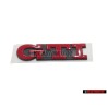 Genuine VW GTI Rear Trunk Boot Badge Emblem Red - 1H6853687AJQN5