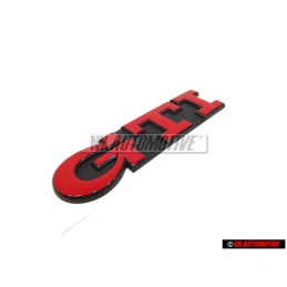 Genuine VW GTI Rear Trunk Boot Badge Emblem Red - 1H6853687AJQN5