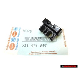 Genuine VW Brake Line Pipe Hose Retaining Clip - 531971897