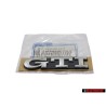Genuine VW GTI Rear Trunk Boot Badge Emblem Chrome - 1H6853687AJZ10