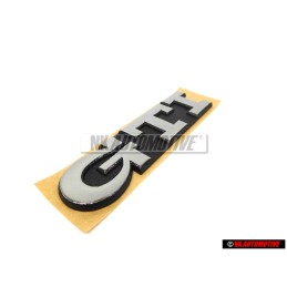 Genuine VW GTI Rear Trunk Boot Badge Emblem Chrome - 1H6853687AJZ10