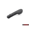 Genuine VW Bonnet Lid Lock Cable Grip Handle Satin Black LHD - 1J1823533C B41