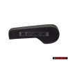 Genuine VW Bonnet Lid Lock Cable Grip Handle Satin Black LHD - 1J1823533C B41