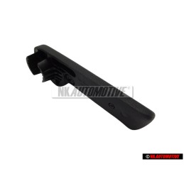 Genuine VW Bonnet Lid Lock Cable Grip Handle Satin Black LHD - 1J1823533C B41