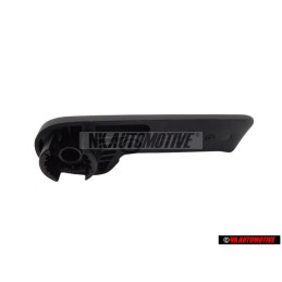Genuine VW Bonnet Lid Lock Cable Grip Handle Satin Black LHD - 1J1823533C B41