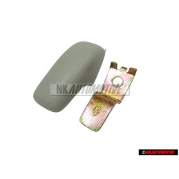 Genuine VW Coat Hook Grey - 535857633