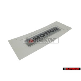 Genuine VW 4MOTION Rear Trunk Boot Badge Emblem - 2H0853675E GQF