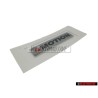 Genuine VW 4MOTION Rear Trunk Boot Badge Emblem - 2H0853675E GQF
