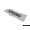 Genuine VW 4MOTION Rear Trunk Boot Badge Emblem - 2H0853675E GQF